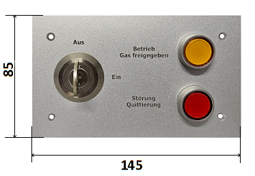 Fernbedienung zu Labor Sicherheitseinrichtung 3000-1026