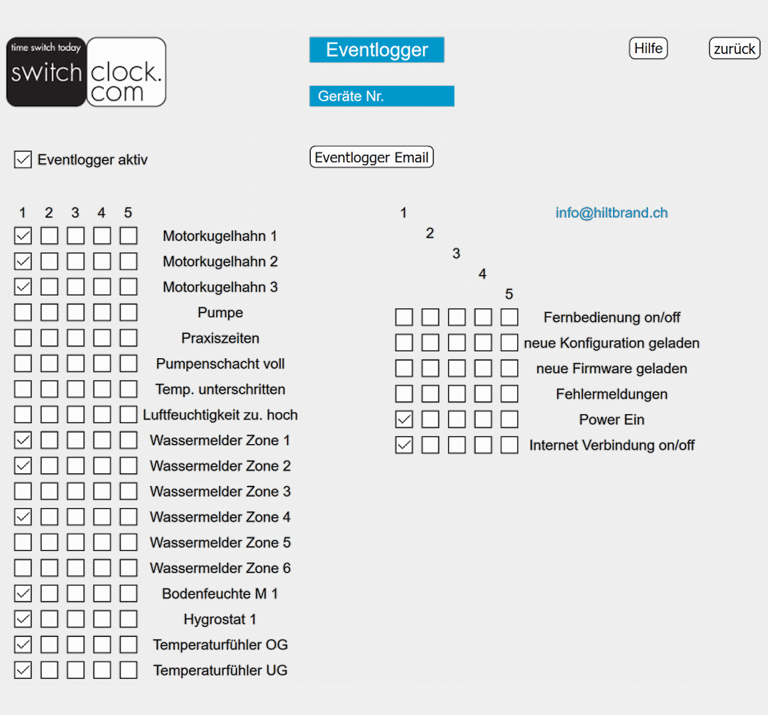 Eventlogger